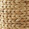 Casafield Waste Basket, Seagrass Water Hyacinth Woven Wicker Trash Can for Bathroom, Bedroom, Laundry Room, Home Office